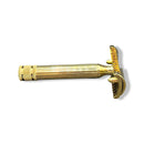 Classic Grande Double-Edge Safety Razor (Gold, Open Comb) - by Fatip (Pre-Owned) Safety Razor Murphy & McNeil Pre-Owned Shaving 