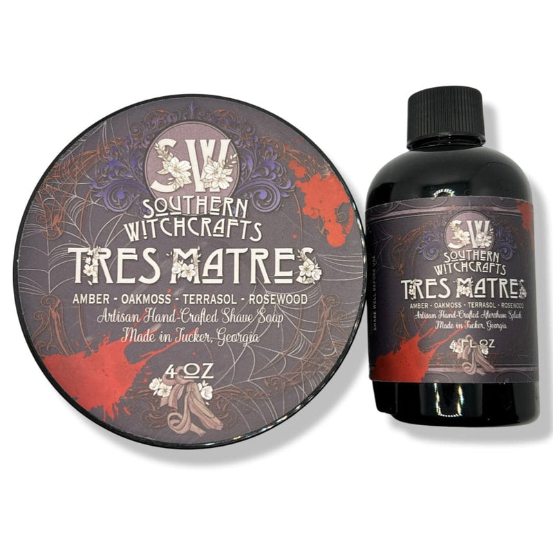 Tres Matres Shaving Soap and Splash - by Southern Witchcrafts Shaving Soap Murphy & McNeil Pre-Owned Shaving 