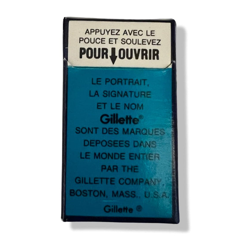 Silver Bleue Vintage Razor Blades (1960's France - 5 Blades) - by Gillette Razor Blades Murphy and McNeil Store 