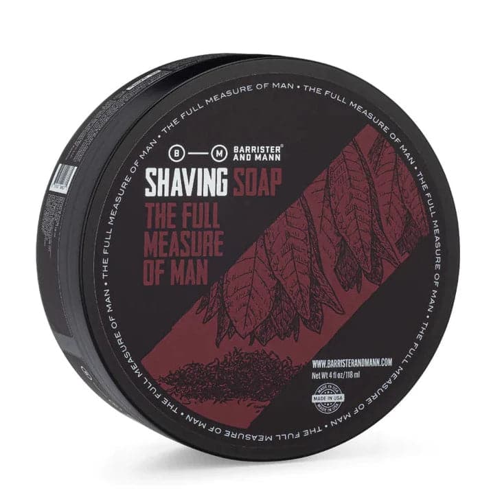 Full Measure of Man Shaving Soap (Omnibus Base) - by Barrister and Mann Shaving Soap Murphy and McNeil Store 