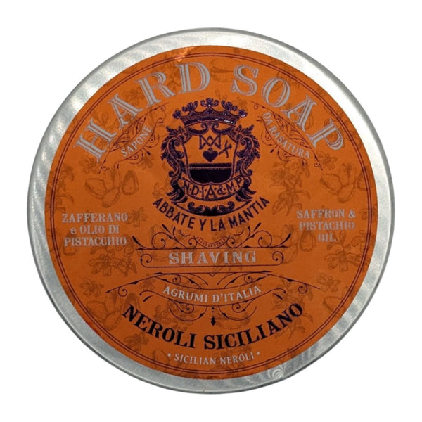 Neroli Siciliano Hard Soap - by Abbate Y La Mantia (Used) Shaving Soap MM Consigns (JC) 