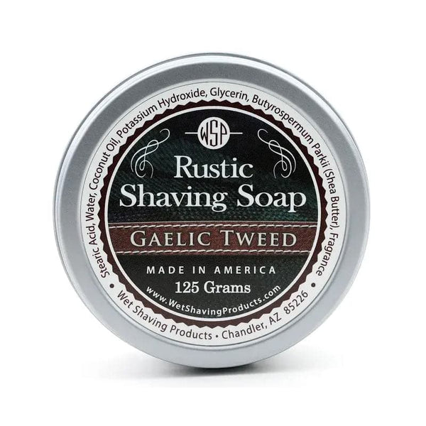 Gaelic Tweed Rustic Shaving Soap - by Wet Shaving Products Shaving Soap Murphy and McNeil Store 