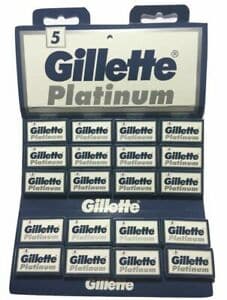 Gillette Platinum Razor Blades (100 count) Razor Blades Murphy and McNeil Store 