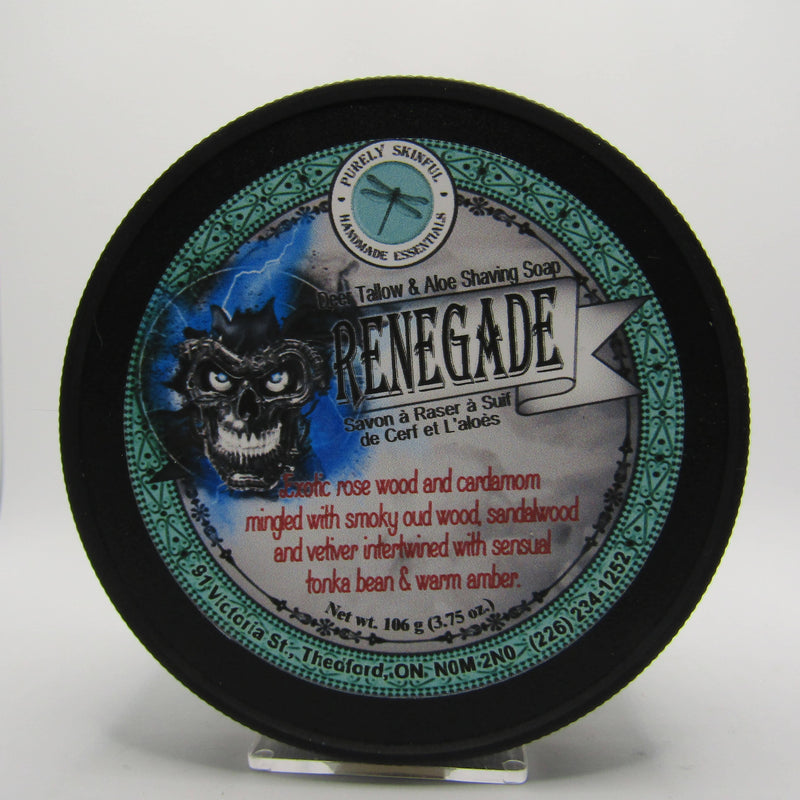 Renegade Shaving Soap - by Purely Skinful (Pre-Owned - Never Used) Shaving Soap Murphy & McNeil Pre-Owned Shaving 