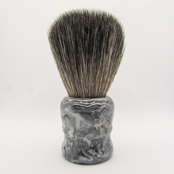 Gray Marble-Style Shaving Brush with Synthetic Knot (29mm SBB-97) - by Pearl Shaving Shaving Brush Murphy and McNeil Store 