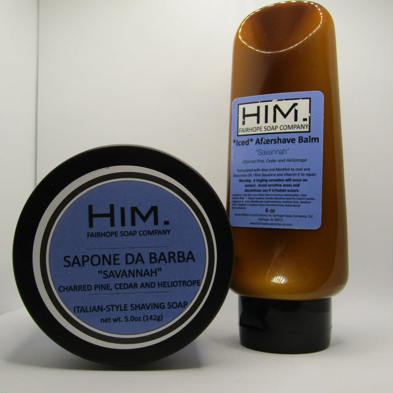 HIM Savannah Shaving Soap and Balm - by Fairhope Soap Company (Pre-Owned) Murphy & McNeil Pre-Owned Shaving 