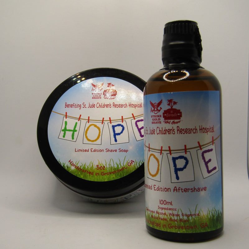 HOPE Shaving Soap and Splash - by Strike Gold Shave (Pre-Owned) Soap and Aftershave Bundle Murphy & McNeil Pre-Owned Shaving 