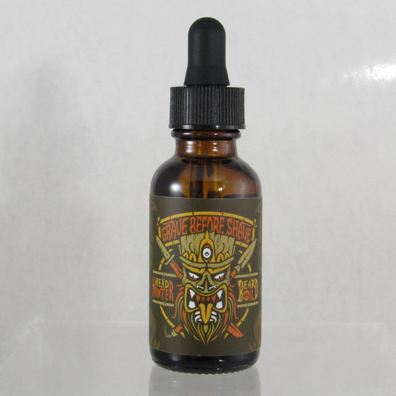 Head Hunter Beard Oil - by Grave Before Shave Beard Oil Murphy and McNeil Store 
