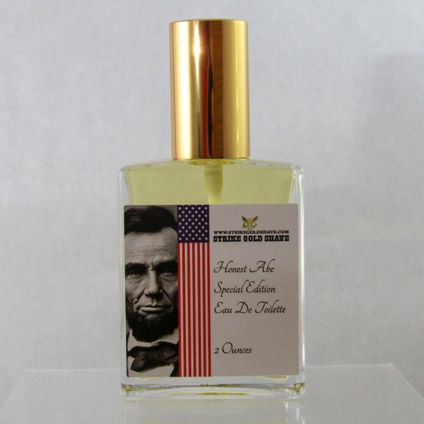 Honest Abe Eau de Toilette (2oz) - by Strike Gold Shave Colognes and Perfume Murphy and McNeil Store 