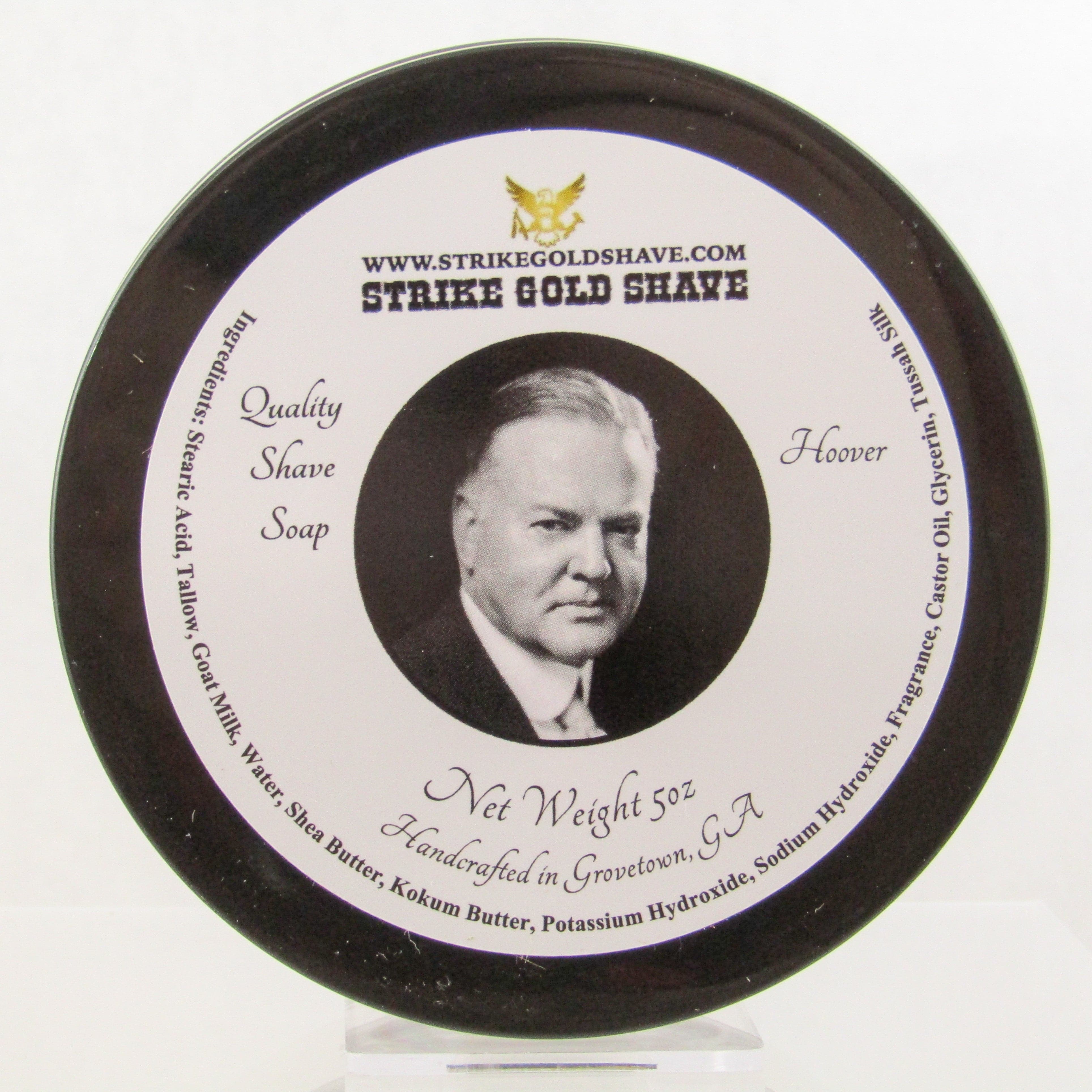 Hoover Shaving Soap - by Strike Gold Shave Shaving Soap Murphy and McNeil Store 