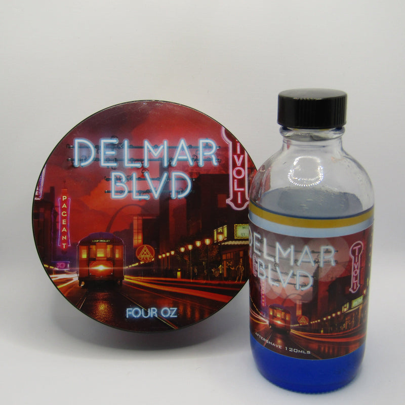 Delmar BLVD Shaving Soap and Splash - by First Line Shave (Pre-Owned) Soap and Aftershave Bundle Murphy & McNeil Pre-Owned Shaving 