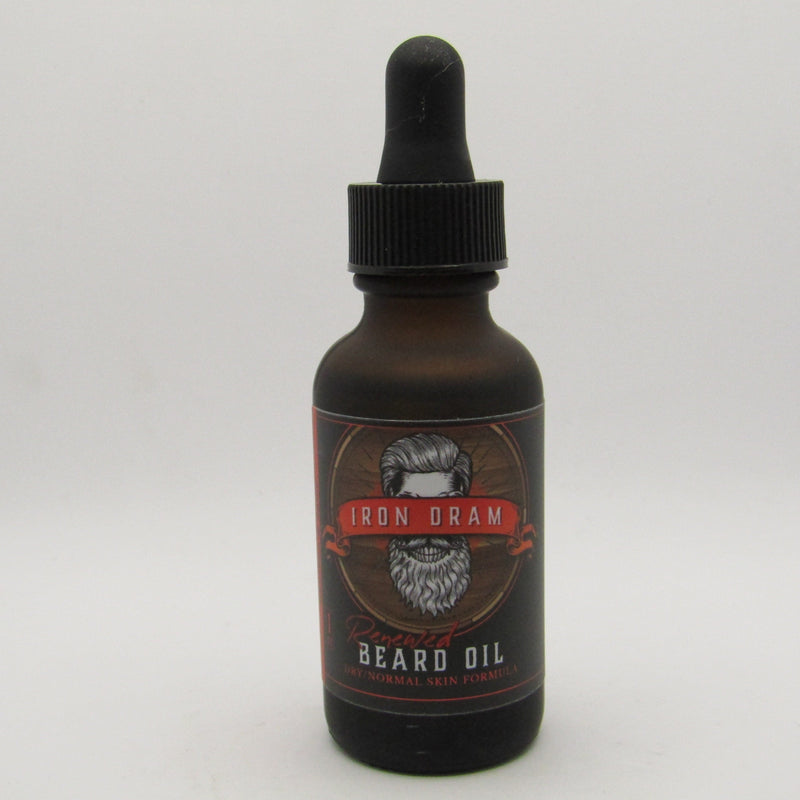 Iron Dram Beard Oil - by Renewed Man (Pre-Owned) Beard Oil Murphy & McNeil Pre-Owned Shaving 