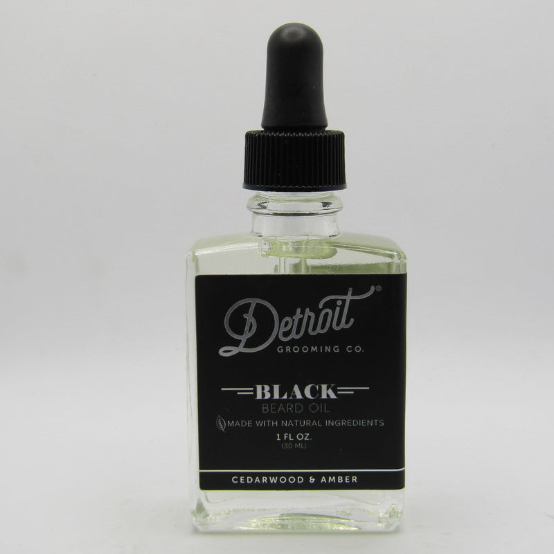 Black Beard Oil - by Detroit Grooming Co. (Pre-Owned) Beard Oil Murphy & McNeil Pre-Owned Shaving 