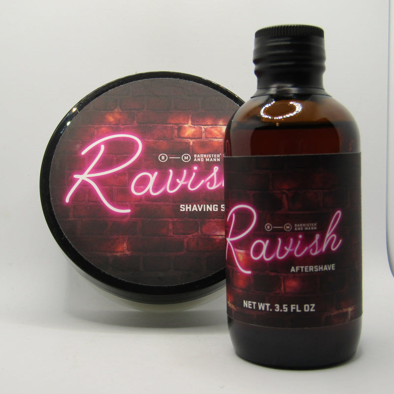 Ravish Shaving Soap and Splash - by Barrister and Mann (Pre-Owned) Soap and Aftershave Bundle Murphy & McNeil Pre-Owned Shaving 