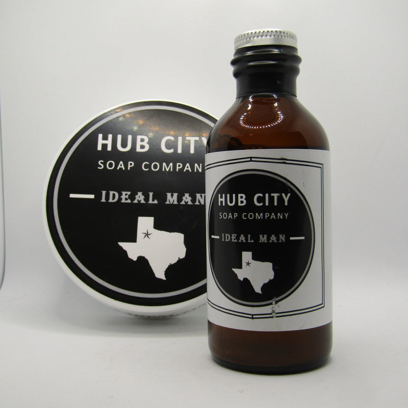Ideal Man Shaving Soap and Aftershave Splash - by Hub City Soap Company (Pre-Owned) Shaving Soap Murphy & McNeil Pre-Owned Shaving 