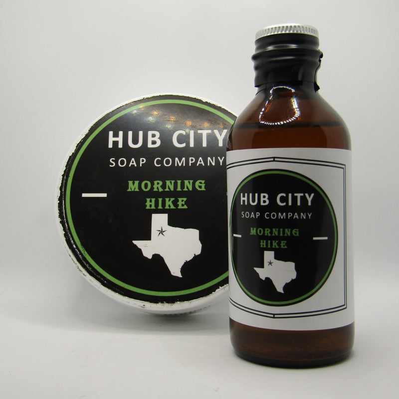 Morning Hike Shaving Soap and Aftershave Splash - by Hub City Soap Company (Pre-Owned) Shaving Soap Murphy & McNeil Pre-Owned Shaving 