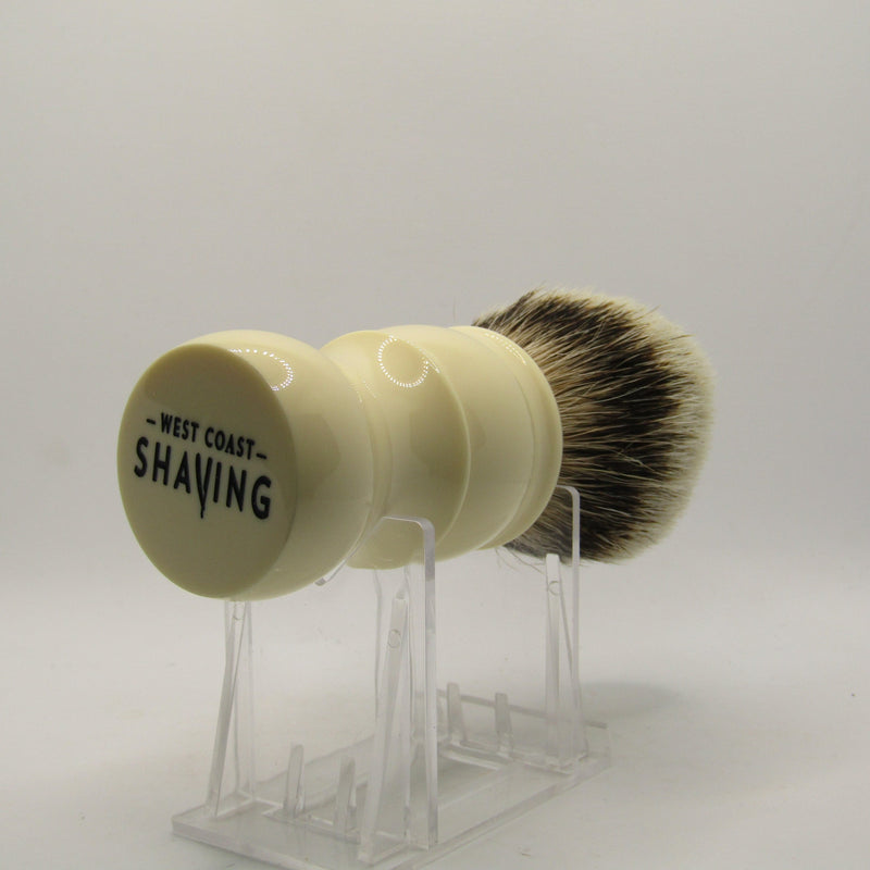 Beacon Shaving Brush (24mm Silvertip) - by West Coast Shaving (Pre-Owned) Shaving Brush Murphy & McNeil Pre-Owned Shaving 