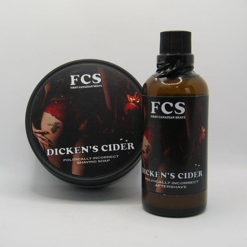 Dicken's Cider Shaving Soap and Splash - by First Canadian Shave (Pre-Owned) Soap and Aftershave Bundle Murphy & McNeil Pre-Owned Shaving 