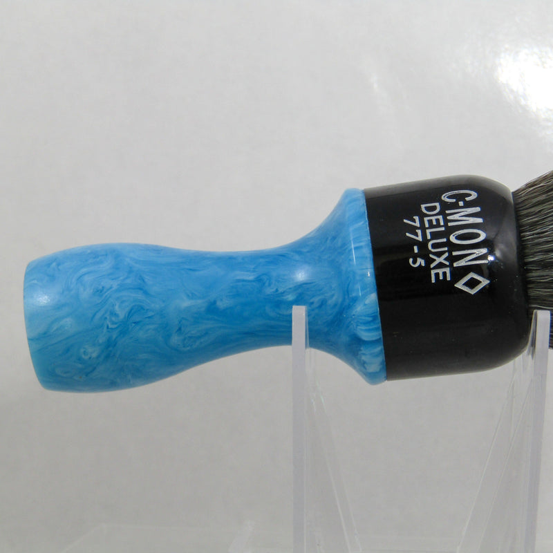 C-MON 77-5 Blue/Black Shaving Brush (Synthetic) - by Heritage Collection (Pre-Owned) Shaving Brush Murphy & McNeil Pre-Owned Shaving 