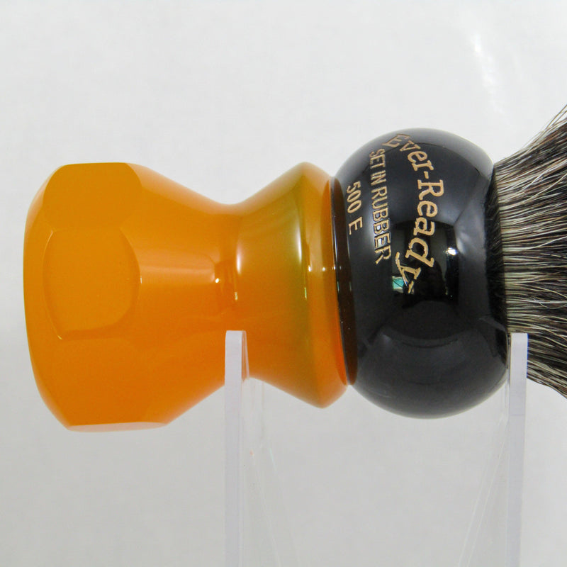 Butterscotch/Black Ever-Ready 500E Shaving Brush (26mm Badger) - by Heritage Collection (Pre-Owned) Shaving Brush Murphy & McNeil Pre-Owned Shaving 