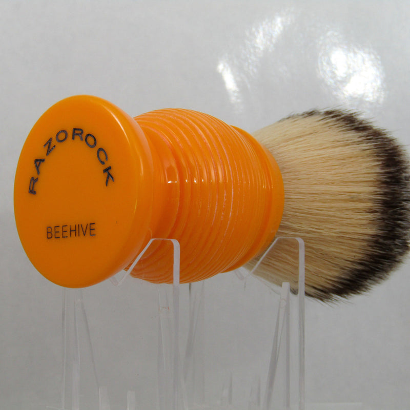Plissoft "Beehive" Synthetic Shaving Brush (28mm) - by RazoRock (Pre-Owned) Shaving Brush Murphy & McNeil Pre-Owned Shaving 