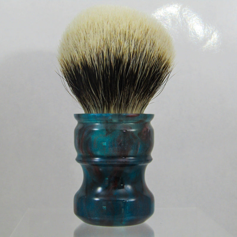 Aurora Chubby 08 Shaving Brush (28mm SHD) - by Oumo (Pre-Owned) Shaving Brush Murphy & McNeil Pre-Owned Shaving 