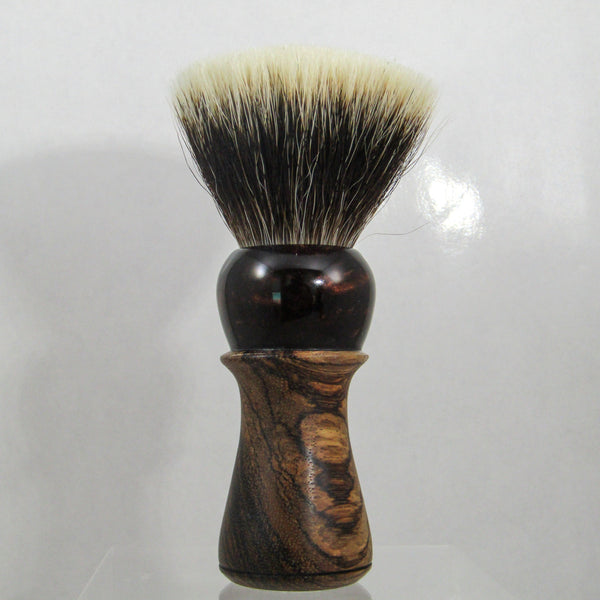"Bishop" Shaving Brush (26mm 2-Band Badger) - by Leonidam Brushes (Pre-Owned) Shaving Brush Murphy & McNeil Pre-Owned Shaving 
