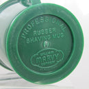 Professional Rubber Shaving Mug (Green) - by Marvy (Pre-Owned) Shaving Bowls and Mugs Murphy & McNeil Pre-Owned Shaving 
