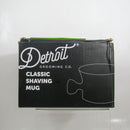 Classic Shaving Mug (Black) - by Detroit Grooming Co (Pre-Owned) Shaving Bowls and Mugs Murphy & McNeil Pre-Owned Shaving 