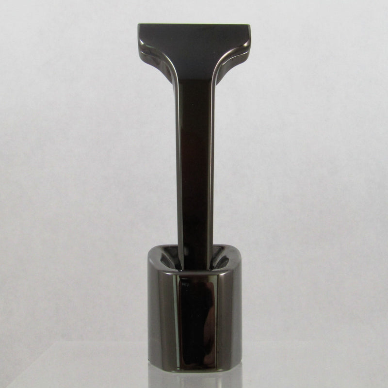 Supply Single Edge Safety Razor 2.0 (Alloy - Gunmetal) with Stand (Pre-Owned) Safety Razor Murphy & McNeil Pre-Owned Shaving 