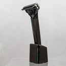 Supply Single Edge Safety Razor 2.0 (Alloy - Gunmetal) with Stand (Pre-Owned) Safety Razor Murphy & McNeil Pre-Owned Shaving 