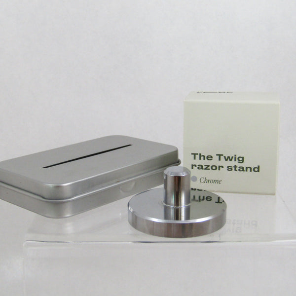Chrome Stand for Twig Razor - by LEAF (Pre-Owned) Shaving Stands Murphy & McNeil Pre-Owned Shaving 
