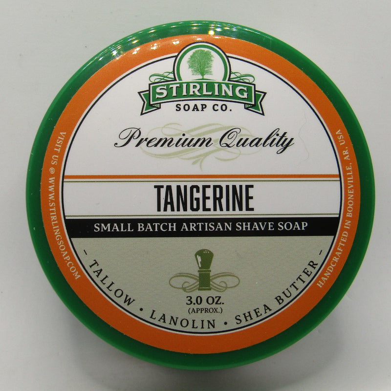 Tangerine (3oz) Shaving Soap - by Stirling Soap Co (Pre-Owned) Shaving Soap Murphy & McNeil Pre-Owned Shaving 