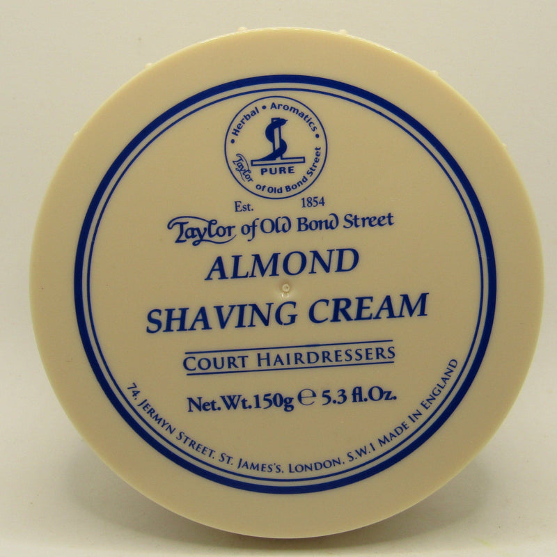 Almond Shaving Cream - by Taylor of Old Bond St (Pre-Owned) Shaving Cream Murphy & McNeil Pre-Owned Shaving 