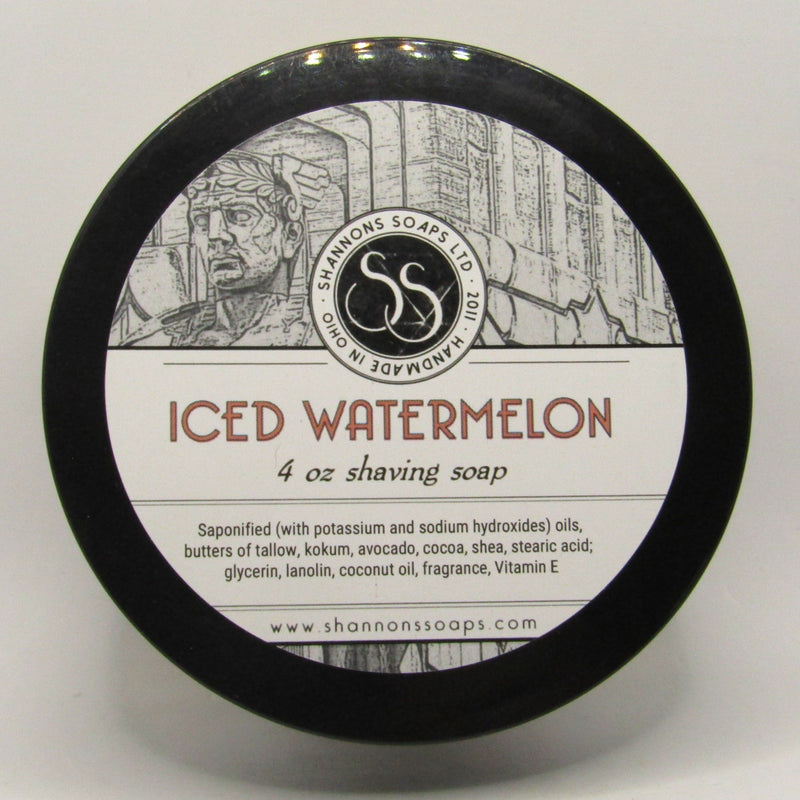 Iced Watermelon Shaving Soap - by Shannon's Soaps (Pre-Owned) Shaving Soap Murphy & McNeil Pre-Owned Shaving 
