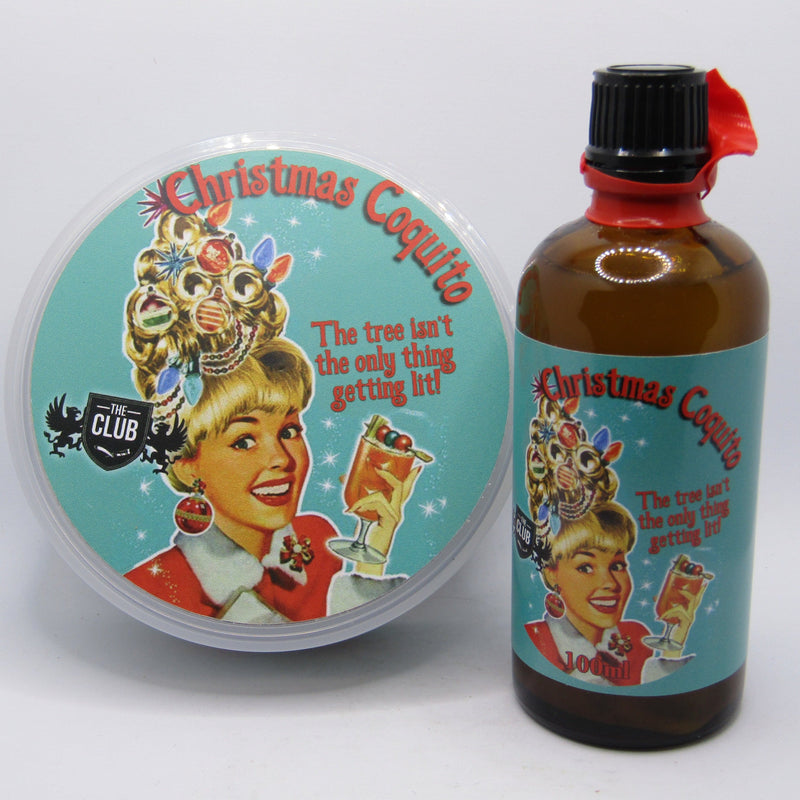 Christmas Coquito Shaving Soap and Splash - by The Club (Pre-Owned) Shaving Soap Murphy & McNeil Pre-Owned Shaving 