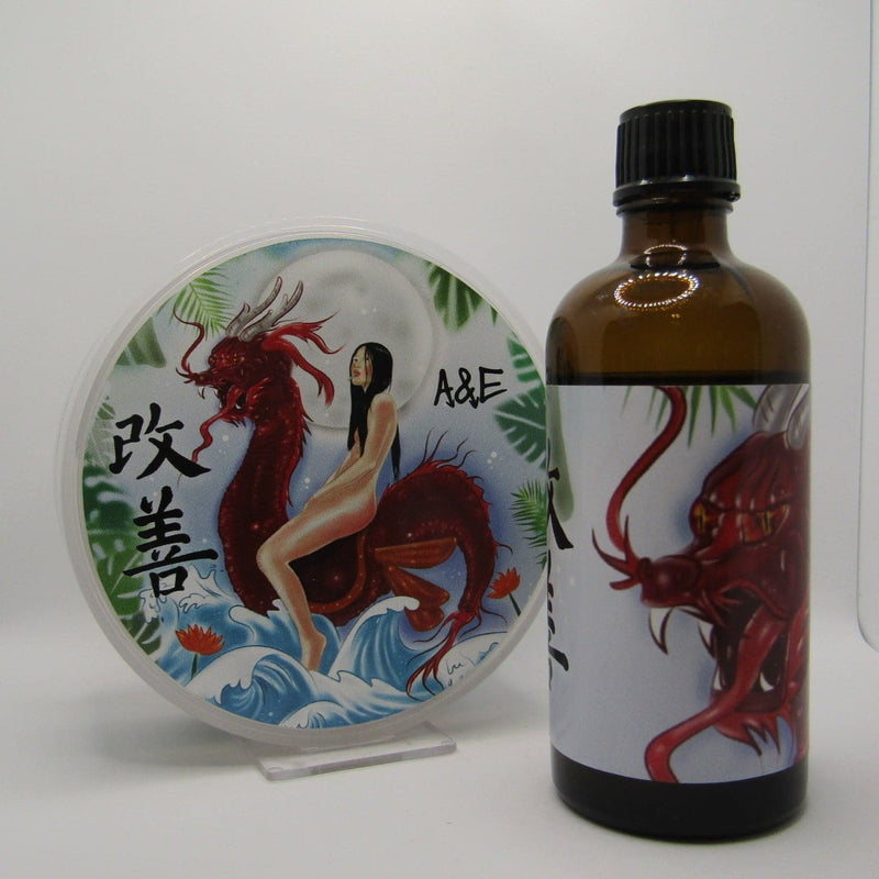 Kaizen Shaving Soap and Splash - by Ariana & Evans (Pre-Owned) Soap and Aftershave Bundle Murphy & McNeil Pre-Owned Shaving 