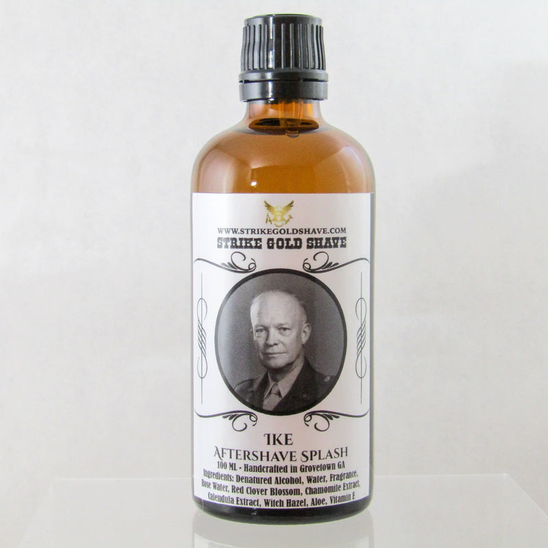 Ike Aftershave Splash - by Strike Gold Shave Aftershave Murphy and McNeil Store 
