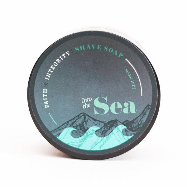 Into the Sea Shave Soap - by Faith & Integrity Shaving Soap Murphy and McNeil Store 