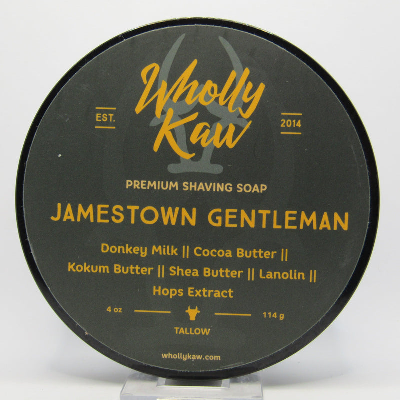 Jamestown Gentleman (Tallow) Shaving Soap - by Wholly Kaw (Pre-Owned) Shaving Soap Murphy & McNeil Pre-Owned Shaving 