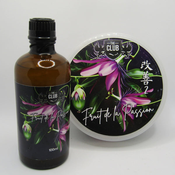 Fruit de la Passion Shaving Soap (Kaizen 2) and Splash - by The Club (Pre-Owned) Soap and Aftershave Bundle Murphy & McNeil Pre-Owned Shaving 