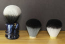 Shaving Brush and Bowl Set, Traditional Wet Shave, Care Package for Him, THICC BOI Ergonomic Design New Shaving Product Bundle KnotsAndFibers 