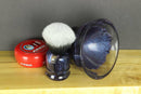 Shaving Brush and Bowl Set, Traditional Wet Shave, Care Package for Him, THICC BOI Ergonomic Design New Shaving Product Bundle KnotsAndFibers 