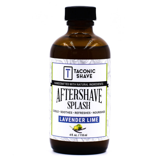 Lavender Lime Aftershave Splash - by Taconic Shave (4oz) Aftershave Murphy and McNeil Store 