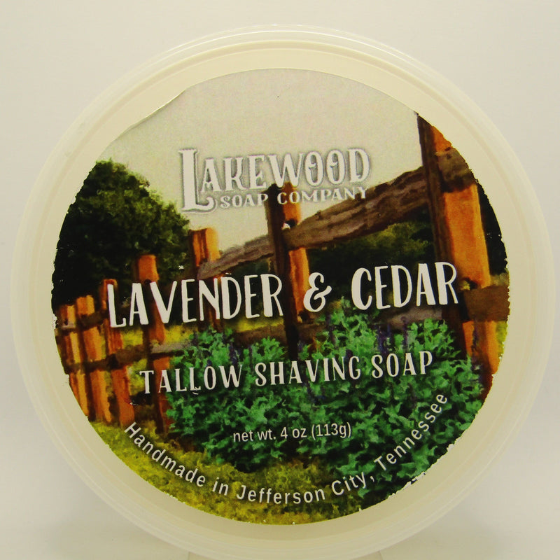 Lavender & Cedar Shaving Soap - by Lakewood Soap Co (Pre-Owned) Shaving Soap Murphy & McNeil Pre-Owned Shaving 