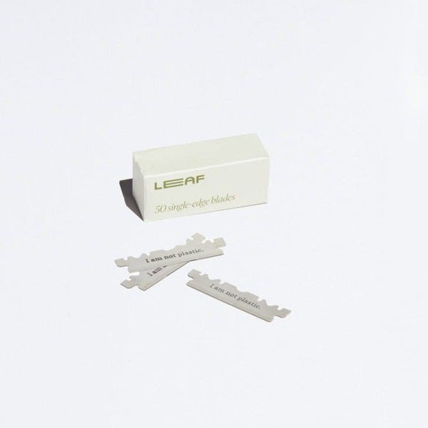 Leaf 50 Single-Edge Blade Pack Razor Blades Murphy and McNeil Store 