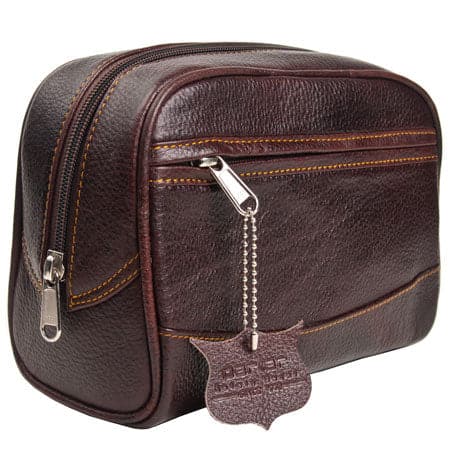 Leather Toiletry Bag / Dopp Kit (TBLG) - by Parker Cases and Dopp Bags Murphy and McNeil Store 