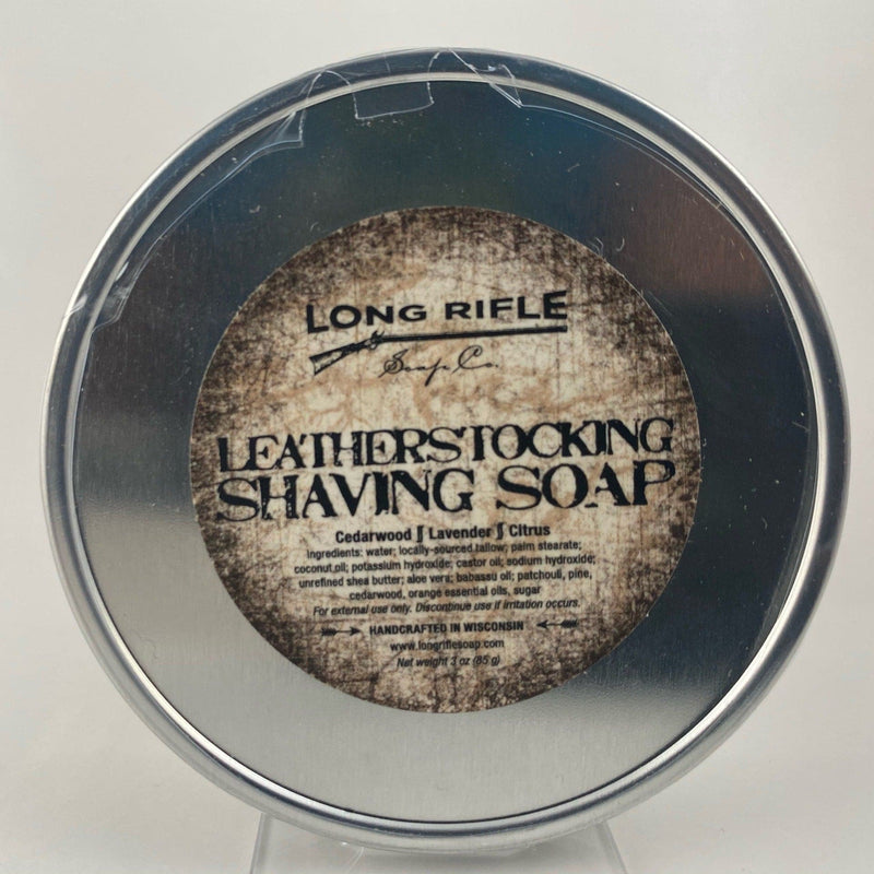 Leatherstocking Shaving Soap (3oz Puck) - by Long Rifle Soap Co. Shaving Soap Murphy and McNeil Store 