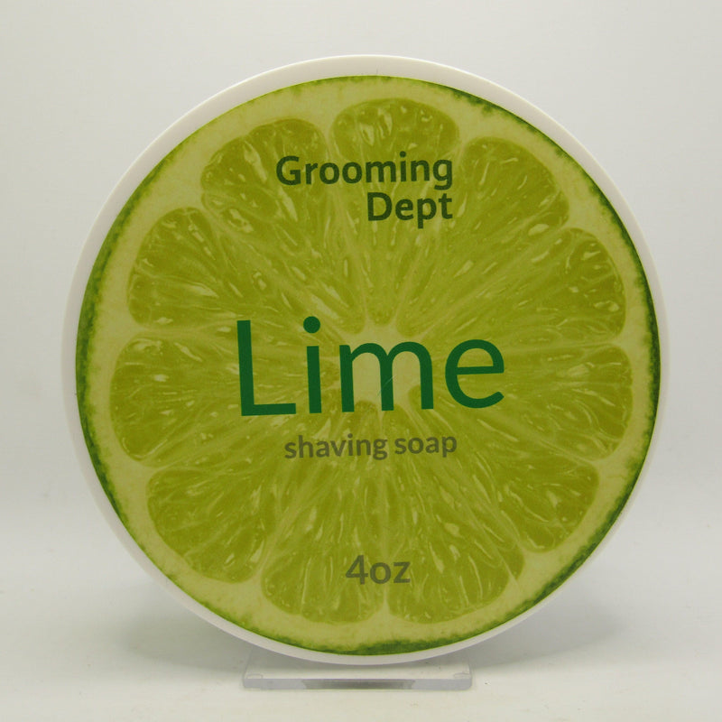 Lime (? Base) Shaving Soap - by Grooming Dept (Pre-Owned) Shaving Soap Murphy & McNeil Pre-Owned Shaving 
