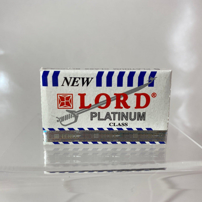 Lord Platinum Class Double-Edge Razor Blades (5 blade pack) Razor Blades Murphy and McNeil Store 